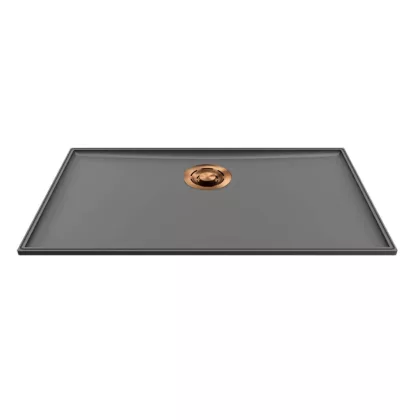   ELLECI LKES7099BRZ - Mosogatótálca medencefenék Essenza 70 K99 Concrete bronz tartozékokkal