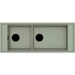   ELLECI LKM59082FBXCB - Mosogatótálca Mixology 590 K82 Sage fekete tartozékokkal