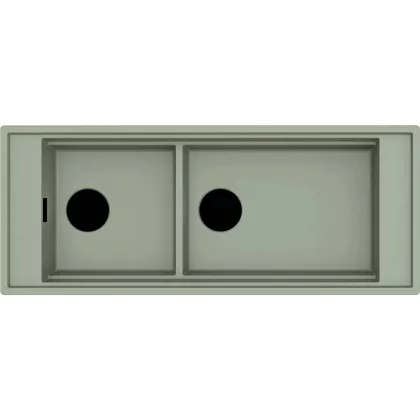   ELLECI LKM59082FBXCB - Mosogatótálca Mixology 590 K82 Sage fekete tartozékokkal