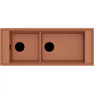 ELLECI LKM59083FBXCB - Mosogatótálca Mixology 590 K83 Clay fekete tartozékokkal