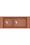 ELLECI LKM59083FIXCI - Mosogatótálca Mixology 590 K83 Clay inox tartozékokkal