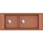   ELLECI LKM59083FIXCI - Mosogatótálca Mixology 590 K83 Clay inox tartozékokkal