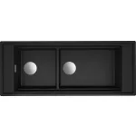   ELLECI LKM59086FIXCI - Mosogatótálca Mixology 590 K86 Black inox tartozékokkal