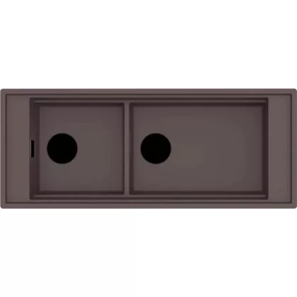   ELLECI LKM59087FBXCB - Mosogatótálca Mixology 590 K87 Cocoa fekete tartozékokkal