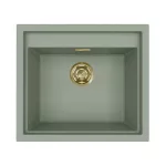 ELLECI LKS10582GLD - Mosogatótálca Sintesi 105 K82 Sage arany tartozékokkal
