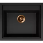   ELLECI LKS10586BRZ - Mosogatótálca Sintesi 105 K86 Black bronz tartozékokkal