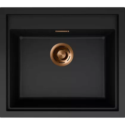   ELLECI LKS10586BRZ - Mosogatótálca Sintesi 105 K86 Black bronz tartozékokkal