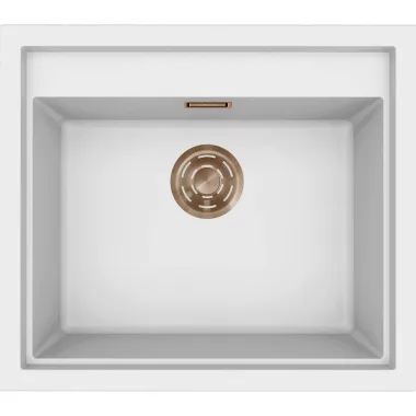 ELLECI LKS10596BRZ - Mosogatótálca Sintesi 105 K96 White bronz tartozékokkal