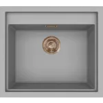   ELLECI LKS10599BRZ - Mosogatótálca Sintesi 105 K99 Concrete bronz tartozékokkal