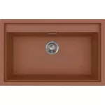   ELLECI LKS13083 - Mosogatótálca Sintesi 130 K83 Clay inox tartozékokkal