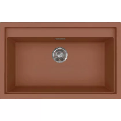   ELLECI LKS13083 - Mosogatótálca Sintesi 130 K83 Clay inox tartozékokkal