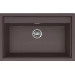   ELLECI LKS13087 - Mosogatótálca Sintesi 130 K87 Cocoa inox tartozékokkal