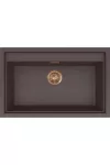ELLECI LKS13087BRZ - Mosogatótálca Sintesi 130 K87 Cocoa bronz tartozékokkal ELLECI LKS13087BRZ - Mosogatótálca Sintesi 130 K87 Cocoa bronz tartozékokkal