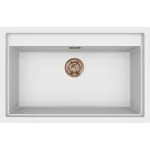 ELLECI LKS13096BRZ - Mosogatótálca Sintesi 130 K96 White bronz tartozékokkal