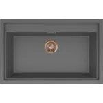   ELLECI LKS13099BRZ - Mosogatótálca Sintesi 130 K99 Concrete bronz tartozékokkal