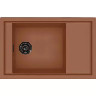 ELLECI LKS30583BKM - Mosogatótálca Sintesi 305 K83 Clay fekete tartozékokkal