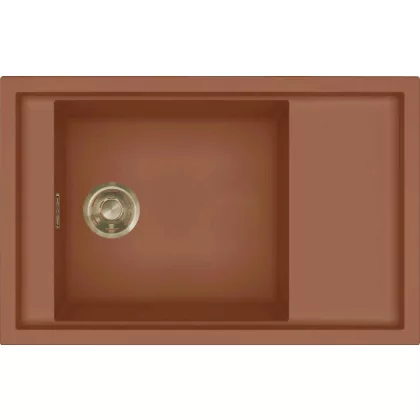   ELLECI LKS30583GLD - Mosogatótálca Sintesi 305 K83 Clay arany tartozékokkal