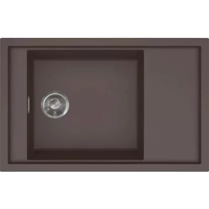   ELLECI LKS30587 - Mosogatótálca Sintesi 305 K87 Cocoa inox tartozékokkal