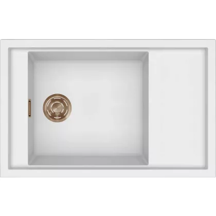   ELLECI LKS30596BRZ - Mosogatótálca Sintesi 305 K96 White bronz tartozékokkal