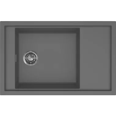 ELLECI LKS30599 - Mosogatótálca Sintesi 305 K99 Concrete inox tartozékokkal