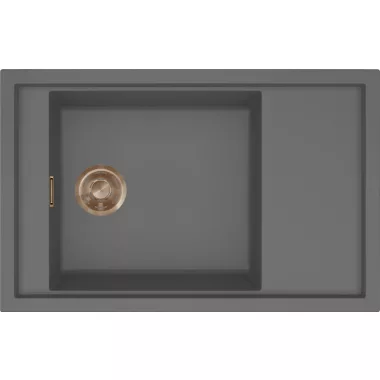 ELLECI LKS30599BRZ - Mosogatótálca Sintesi 305 K99 Concrete bronz tartozékokkal