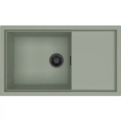   ELLECI LKS41082BKM - Mosogatótálca Sintesi 410 K82 Sage fekete tartozékokkal