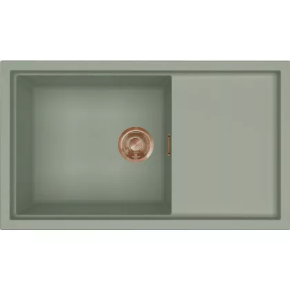   ELLECI LKS41082BRZ - Mosogatótálca Sintesi 410 K82 Sage bronz tartozékokkal