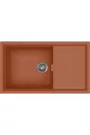 ELLECI LKS41083 - Mosogatótálca Sintesi 410 K83 Clay inox tartozékokkal ELLECI LKS41083 - Mosogatótálca Sintesi 410 K83 Clay inox tartozékokkal