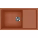   ELLECI LKS41083 - Mosogatótálca Sintesi 410 K83 Clay inox tartozékokkal