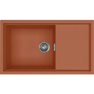 ELLECI LKS41083 - Mosogatótálca Sintesi 410 K83 Clay inox tartozékokkal ELLECI LKS41083 - Mosogatótálca Sintesi 410 K83 Clay inox tartozékokkal