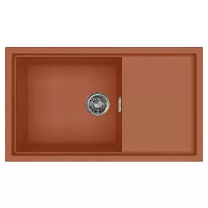   ELLECI LKS41083 - Mosogatótálca Sintesi 410 K83 Clay inox tartozékokkal