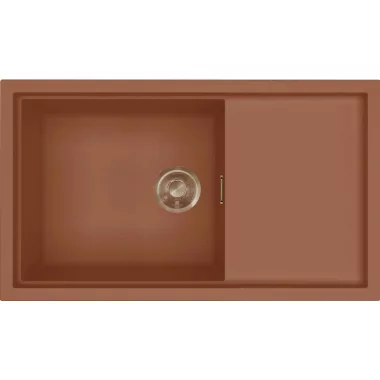 ELLECI LKS41083BRZ - Mosogatótálca Sintesi 410 K83 Clay bronz tartozékokkal