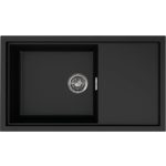 ELLECI LKS41086 - Mosogatótálca Sintesi 410 K86 Black inox tartozékokkal