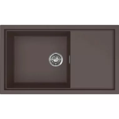 ELLECI LKS41087 - Mosogatótálca Sintesi 410 K87 Cocoa inox tartozékokkal