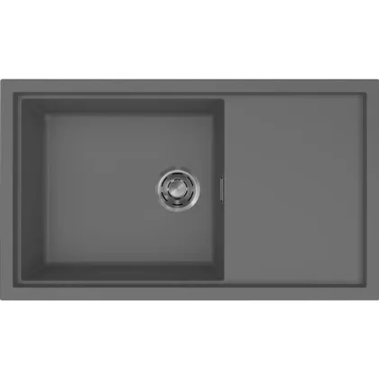   ELLECI LKS41099 - Mosogatótálca Sintesi 410 K99 Concrete inox tartozékokkal