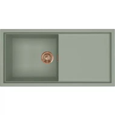 ELLECI LKS48082BRZ - Mosogatótálca Sintesi 480 K82 Sage bronz tartozékokkal