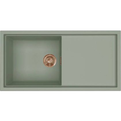   ELLECI LKS48082BRZ - Mosogatótálca Sintesi 480 K82 Sage bronz tartozékokkal