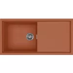   ELLECI LKS48083 - Mosogatótálca Sintesi 480 K83 Clay inox tartozékokkal