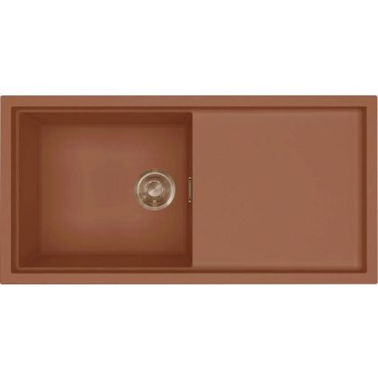   ELLECI LKS48083BRZ - Mosogatótálca Sintesi 480 K83 Clay bronz tartozékokkal