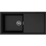   ELLECI LKS48086 - Mosogatótálca Sintesi 480 K86 Black inox tartozékokkal