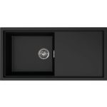 ELLECI LKS48086 - Mosogatótálca Sintesi 480 K86 Black inox tartozékokkal