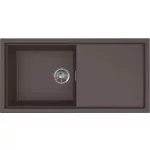   ELLECI LKS48087 - Mosogatótálca Sintesi 480 K87 Cocoa inox tartozékokkal