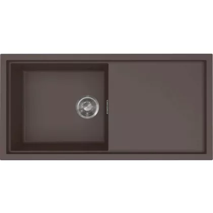   ELLECI LKS48087 - Mosogatótálca Sintesi 480 K87 Cocoa inox tartozékokkal
