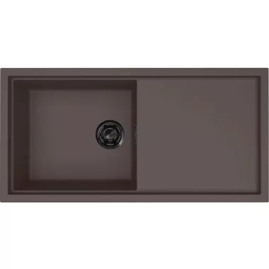 ELLECI LKS48087BKM - Mosogatótálca Sintesi 480 K87 Cocoa fekete tartozékokkal ELLECI LKS48087BKM - Mosogatótálca Sintesi 480 K87 Cocoa fekete tartozékokkal