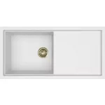   ELLECI LKS48096GLD - Mosogatótálca Sintesi 480 K96 White arany tartozékokkal