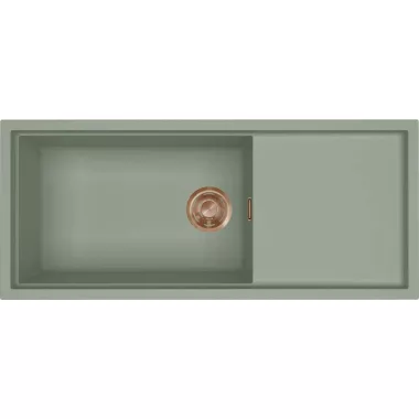 ELLECI LKS51082BRZ - Mosogatótálca Sintesi 510 K82 Sage bronz tartozékokkal