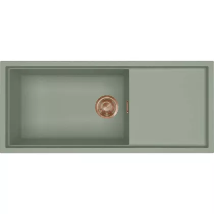   ELLECI LKS51082BRZ - Mosogatótálca Sintesi 510 K82 Sage bronz tartozékokkal