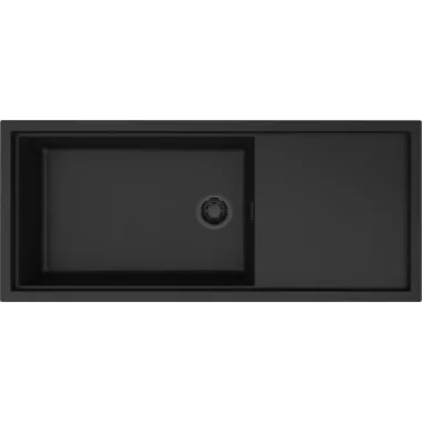 ELLECI LKS51086BKM - Mosogatótálca Sintesi 510 K86 Black fekete tartozékokkal