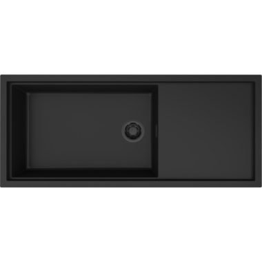 ELLECI LKS51086BKM - Mosogatótálca Sintesi 510 K86 Black fekete tartozékokkal ELLECI LKS51086BKM - Mosogatótálca Sintesi 510 K86 Black fekete tartozékokkal