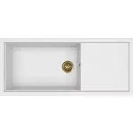   ELLECI LKS51096GLD - Mosogatótálca Sintesi 510 K96 White arany tartozékokkal
